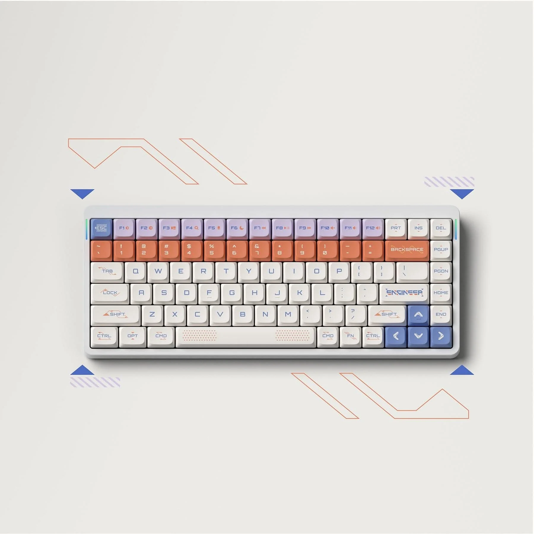 Space Engineer nSA Profile Dye-sub PBT Keycaps - Image 2