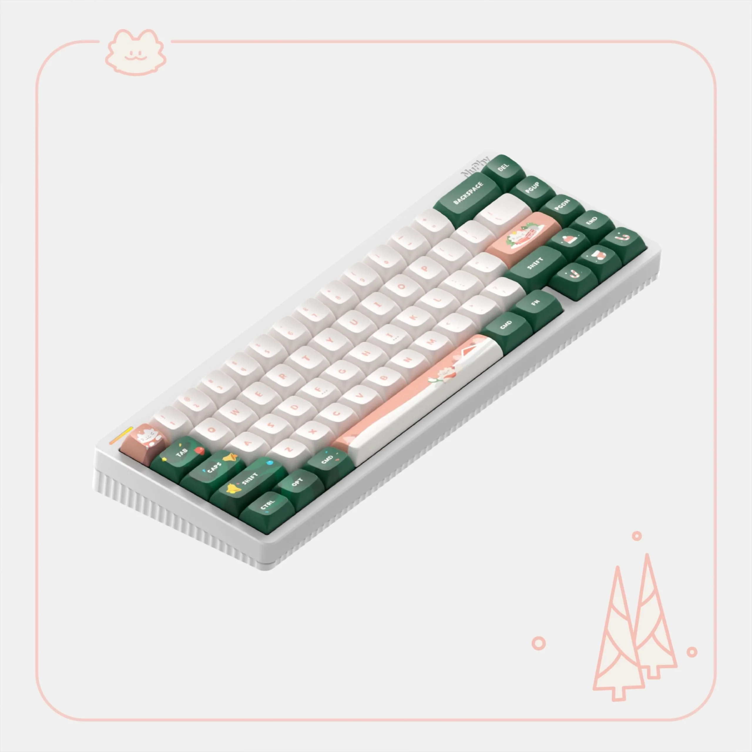 Meow Xmas KDA Profile Dye-sub PBT Keycaps - Image 4