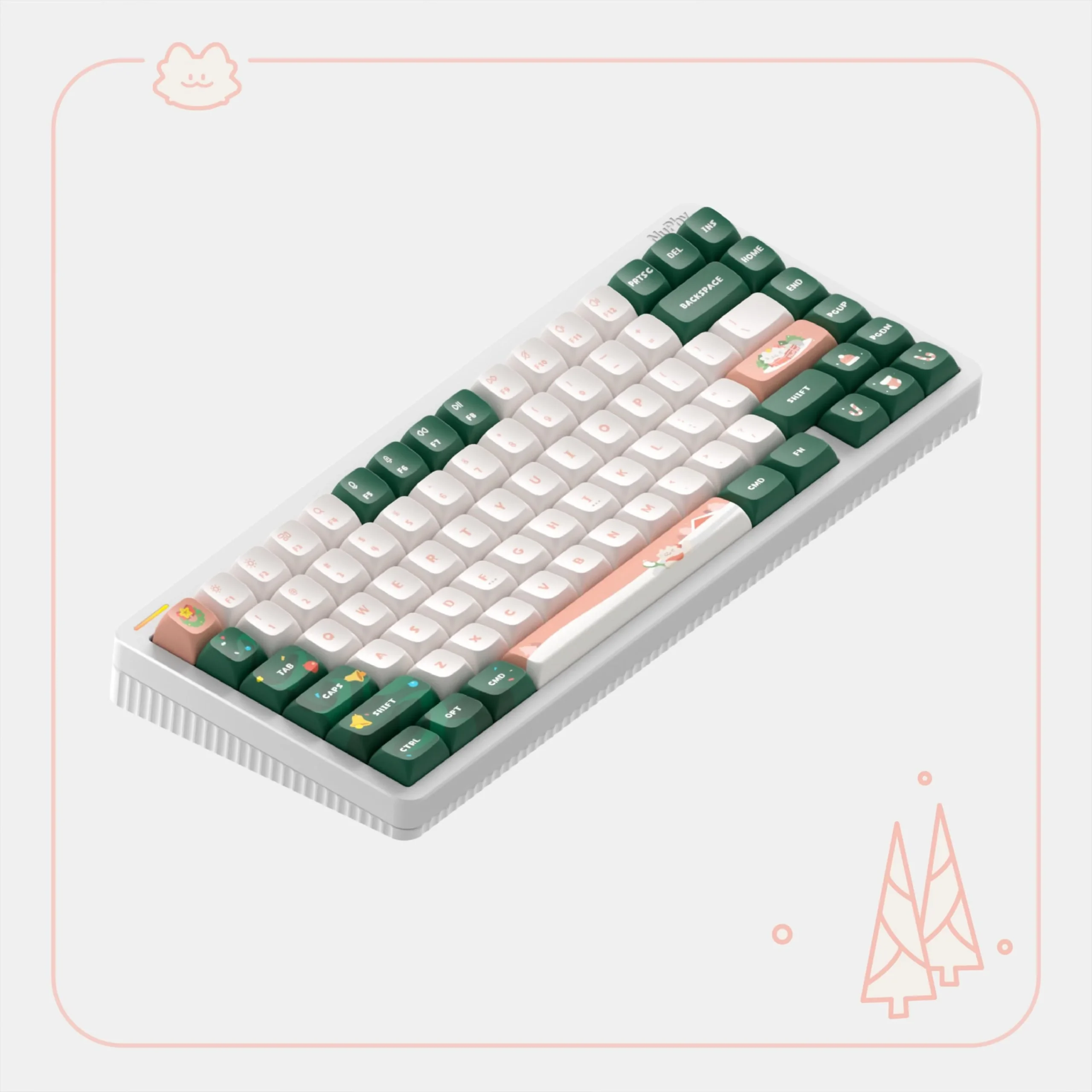 Meow Xmas KDA Profile Dye-sub PBT Keycaps - Image 3